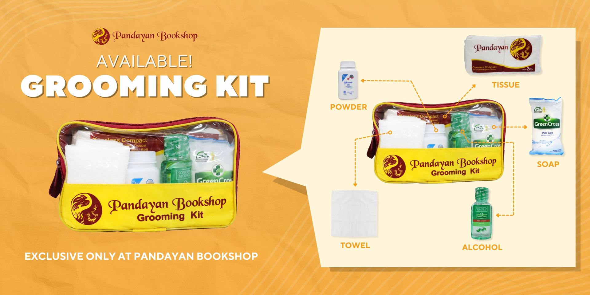 Pandayan Grooming Kit